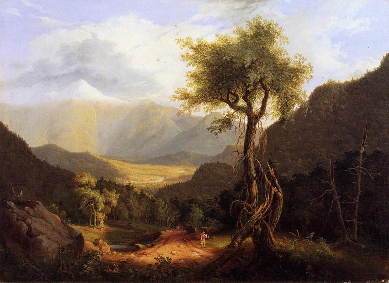 Thomas Cole View in the White Mountains China oil painting art